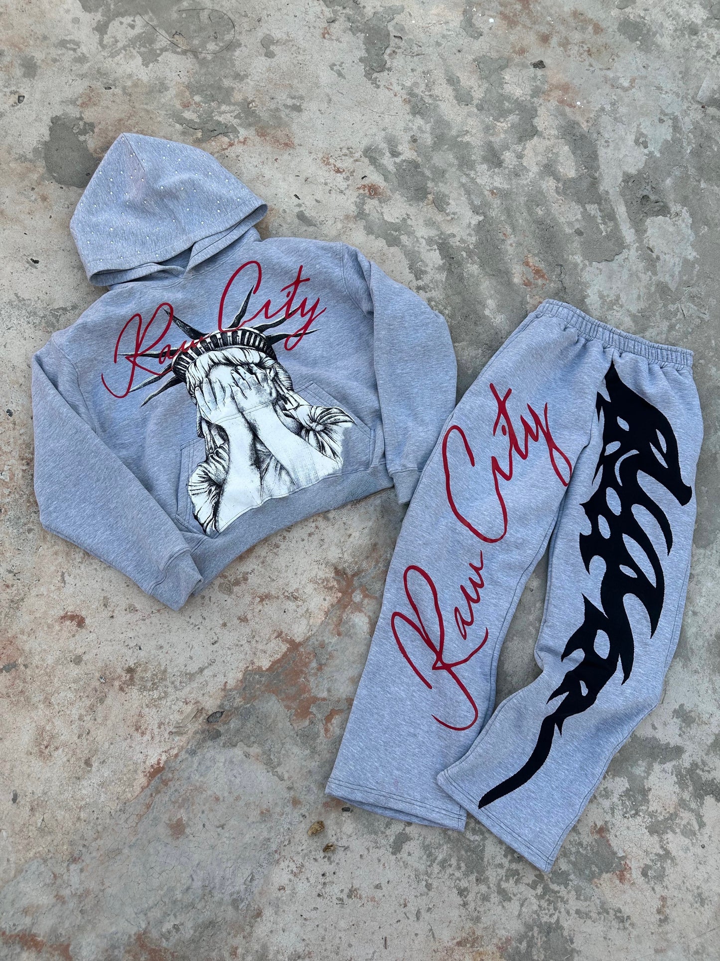 Grey RawCity Eclipse Tracksuit